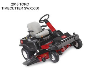 2018 TORO TIMECUTTER SWX5050