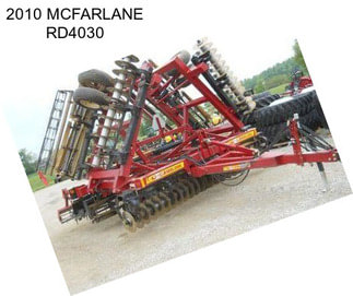 2010 MCFARLANE RD4030