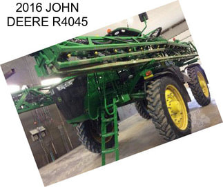 2016 JOHN DEERE R4045