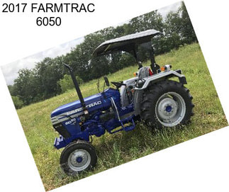 2017 FARMTRAC 6050