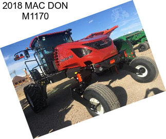 2018 MAC DON M1170