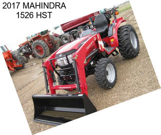 2017 MAHINDRA 1526 HST