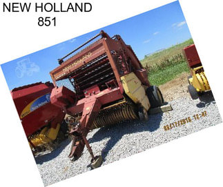 NEW HOLLAND 851