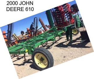 2000 JOHN DEERE 610