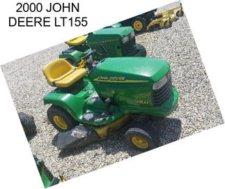 2000 JOHN DEERE LT155