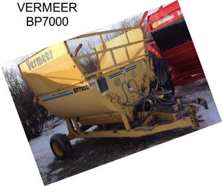 VERMEER BP7000