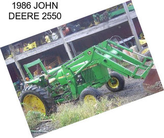 1986 JOHN DEERE 2550