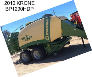 2010 KRONE BP1290HDP