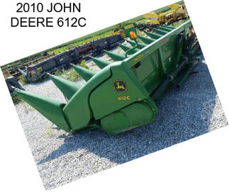 2010 JOHN DEERE 612C