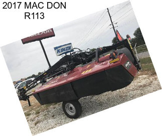 2017 MAC DON R113