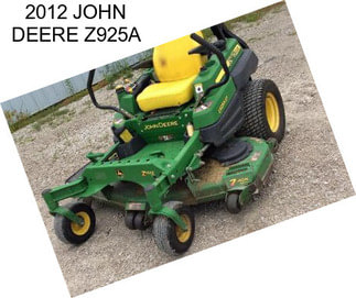 2012 JOHN DEERE Z925A