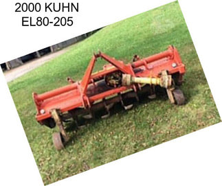 2000 KUHN EL80-205