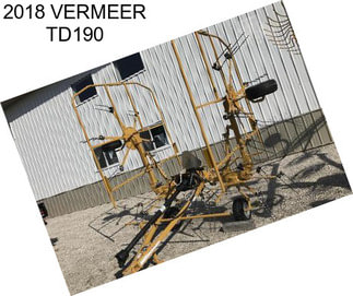 2018 VERMEER TD190