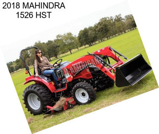 2018 MAHINDRA 1526 HST