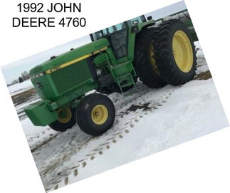 1992 JOHN DEERE 4760