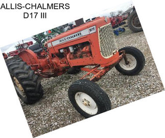 ALLIS-CHALMERS D17 III