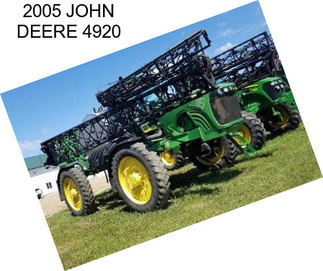 2005 JOHN DEERE 4920