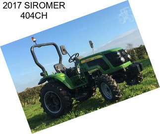 2017 SIROMER 404CH