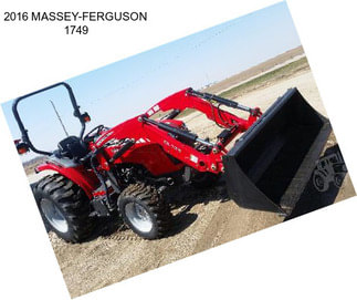 2016 MASSEY-FERGUSON 1749