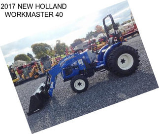 2017 NEW HOLLAND WORKMASTER 40