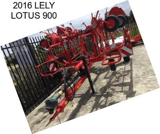 2016 LELY LOTUS 900