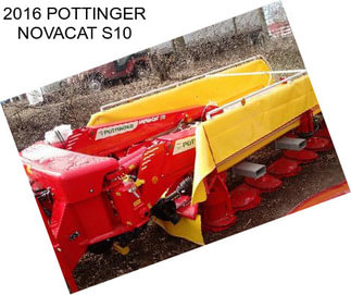 2016 POTTINGER NOVACAT S10