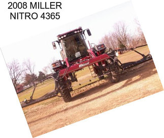 2008 MILLER NITRO 4365