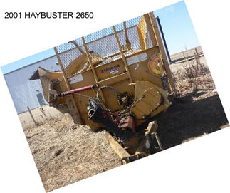 2001 HAYBUSTER 2650