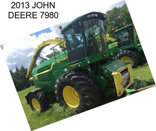 2013 JOHN DEERE 7980