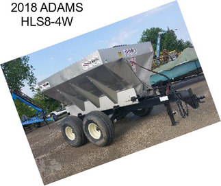 2018 ADAMS HLS8-4W