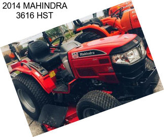 2014 MAHINDRA 3616 HST