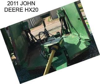 2011 JOHN DEERE HX20