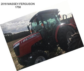 2018 MASSEY-FERGUSON 1758