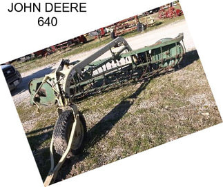 JOHN DEERE 640