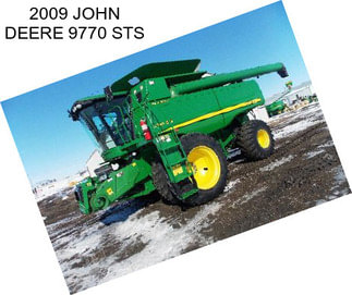 2009 JOHN DEERE 9770 STS