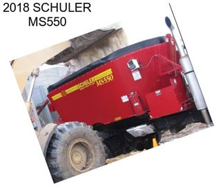 2018 SCHULER MS550