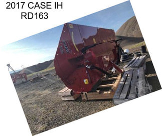 2017 CASE IH RD163