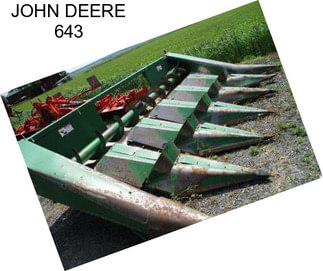 JOHN DEERE 643