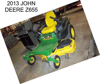 2013 JOHN DEERE Z655