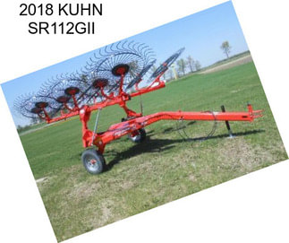 2018 KUHN SR112GII