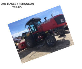 2016 MASSEY-FERGUSON WR9870