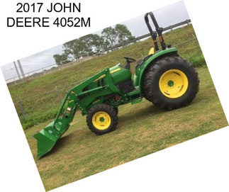 2017 JOHN DEERE 4052M