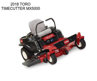 2018 TORO TIMECUTTER MX5000