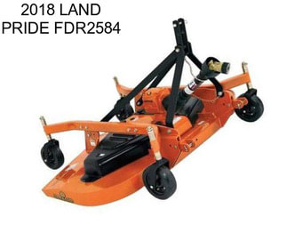 2018 LAND PRIDE FDR2584