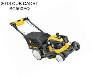 2018 CUB CADET SC500EQ