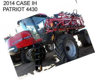 2014 CASE IH PATRIOT 4430