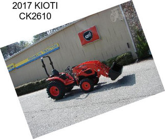 2017 KIOTI CK2610