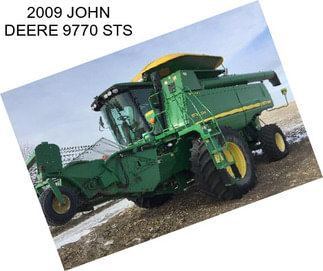 2009 JOHN DEERE 9770 STS