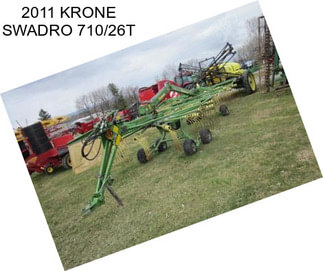 2011 KRONE SWADRO 710/26T