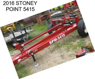 2016 STONEY POINT 5415